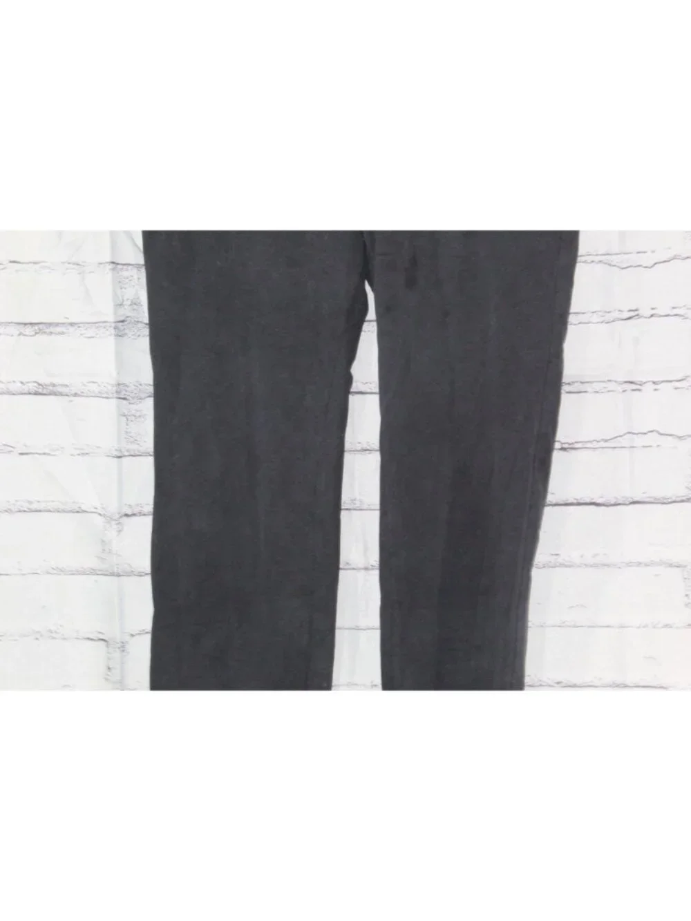 LL Bean Ultrasoft Straight Leg French Terry Sweatpants Black Size S Pet
